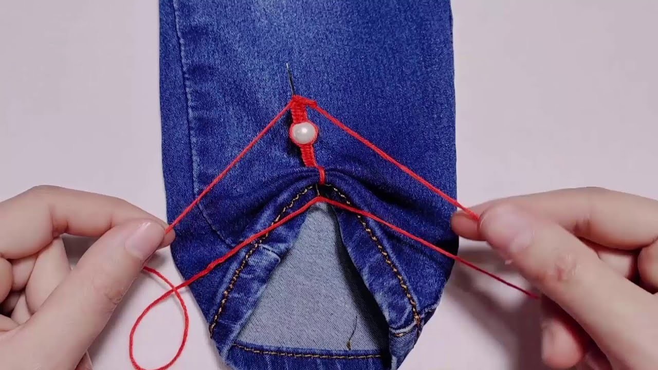 The simplest ways to sew your clothes by hand in a new and innovative way