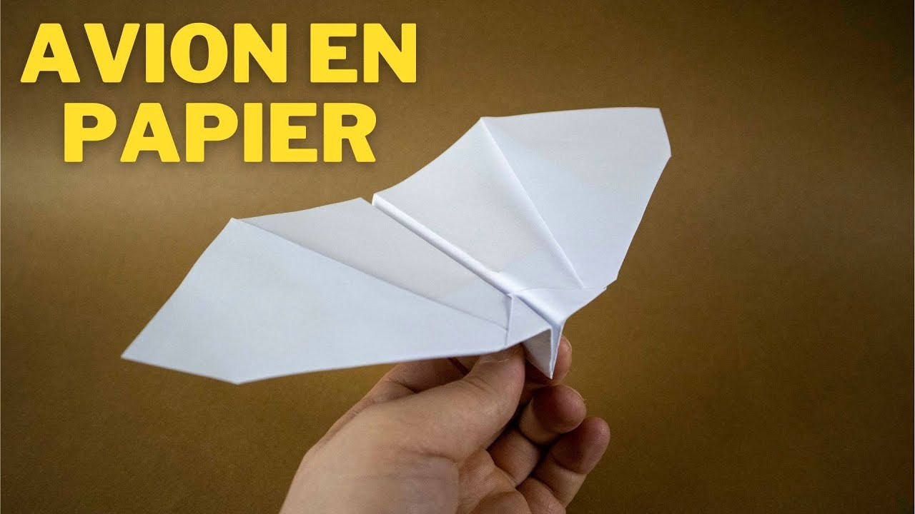BATMAN | Comment faire un avion en papier | Avion en origami