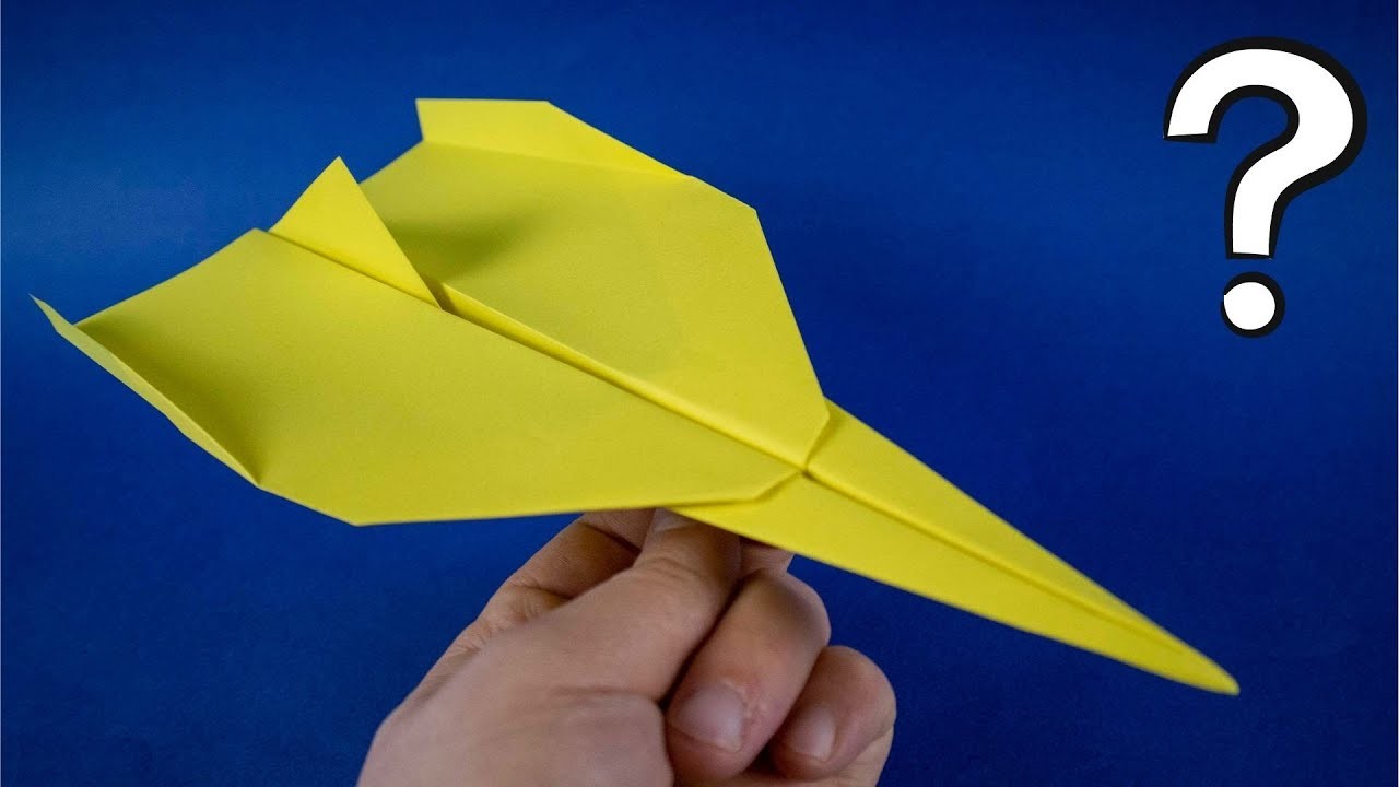 Comment faire un avion en papier -  Simple et rapide!