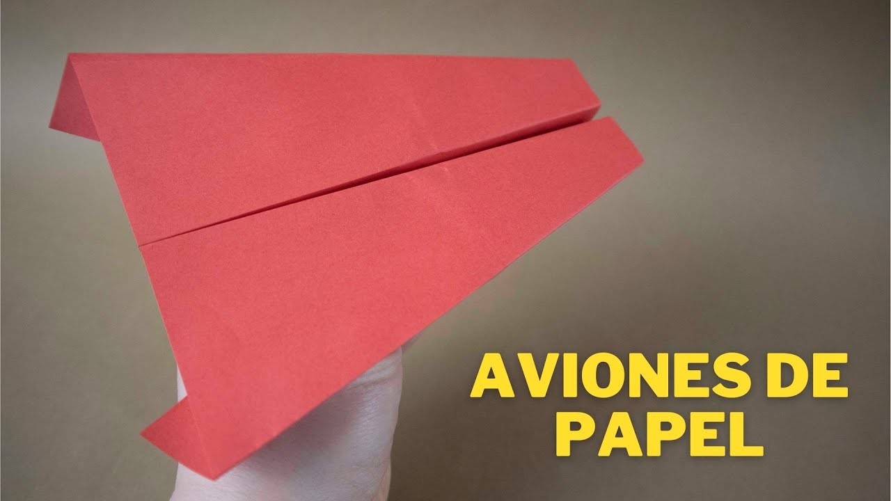 Como hacer un avion de papel | El MEJOR AVION DE PAPEL ✈️