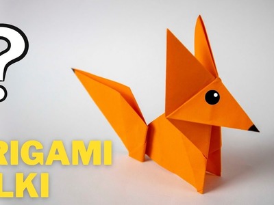 Sevimli TİLKİ | Kolay Origami Yapımı - Kağıttan Hayvan Nasıl Yapılır?