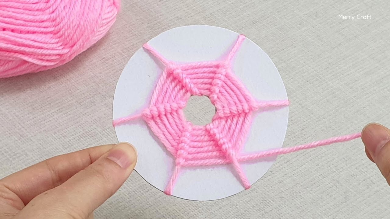 It's so Beautiful !! How to make Rose flower with cardboard and wool - Flower decor ideas