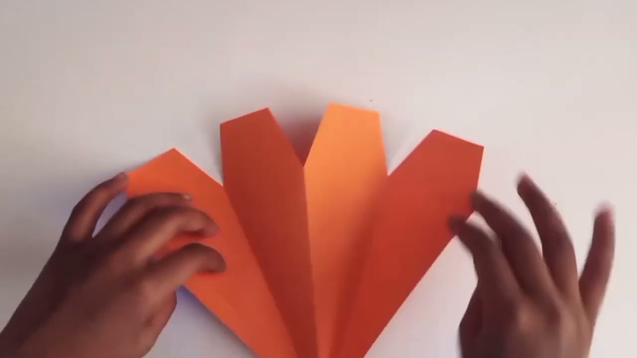Jak vyrobit jednoduchou papírovou mrkev ????- DIY Papírová mrkev ????