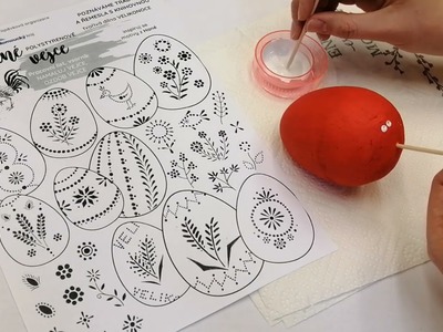 Tvořivá dílna - Velikonoce (malované polystyrenové vejce)