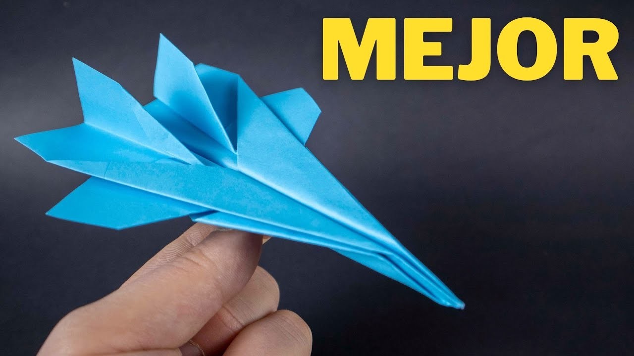 F-15 Avión de papel | Como hacer un avión de papel F-15 Jet Fighter ????✔️