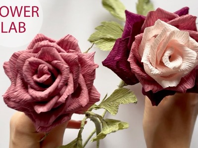 Inverted paper rose - DIY - An inverted rose of paper