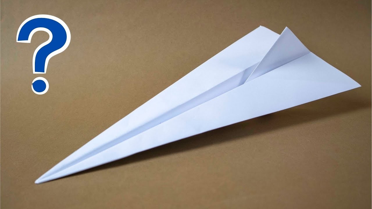 JET | Como fazer um avião de papel - Video tutorial (fácil)