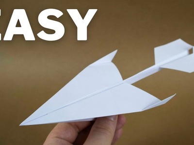 Super Fácil | Como Hacer un Avión de Papel Planeador