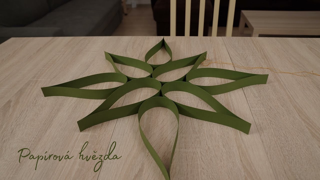 8. DIY Paper star