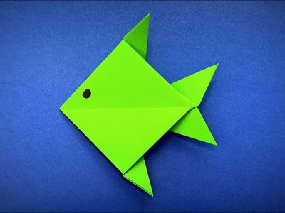 How to a Make Paper Fish | Origami Fish Tutorial | Mr. Easy Origami ART Paper Crafts