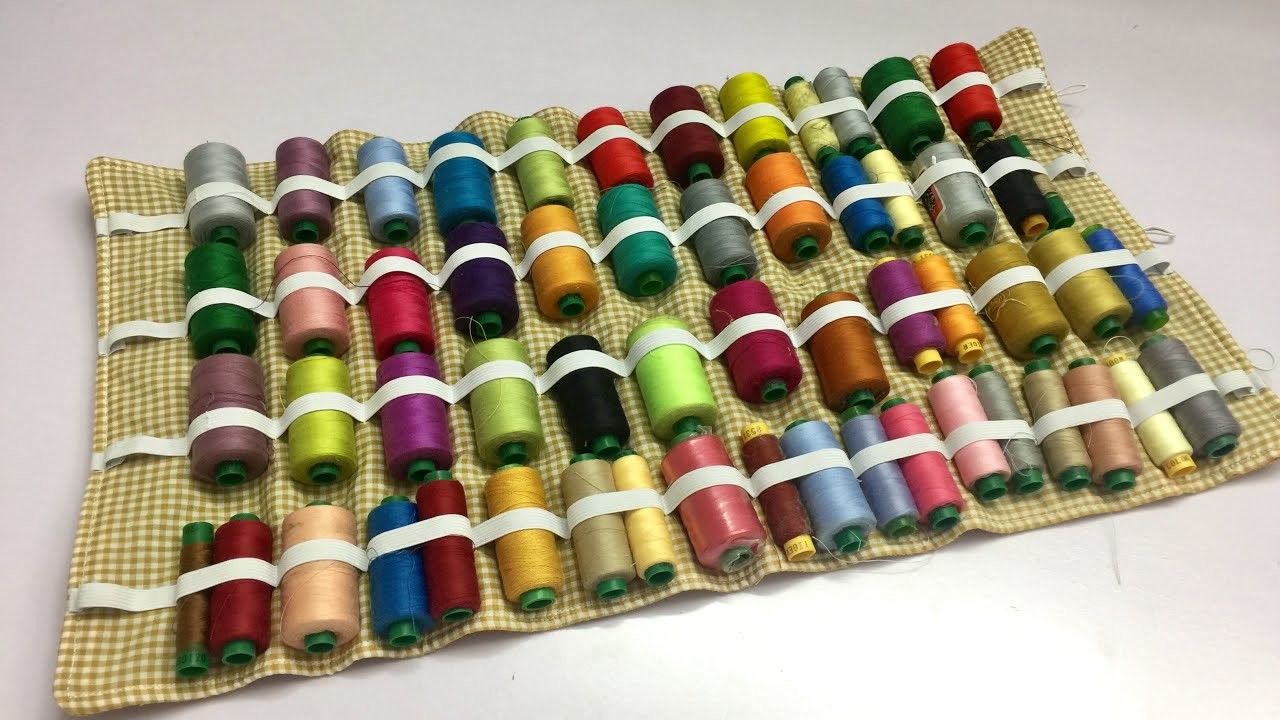 ✅ Great tips for neatly arranged spools of thread