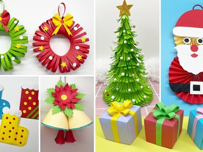Tổng hợp 6 cách làm đồ trang trí Giáng Sinh |????????⛄????????| DIY Christmas ideas | Liam Channel